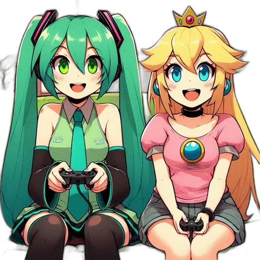 crown, anime, pixel art, concept art transparent PNG cut-out