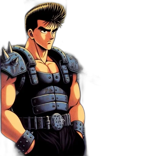 pixel art, concept art, comic book art, anime transparent PNG cut-out