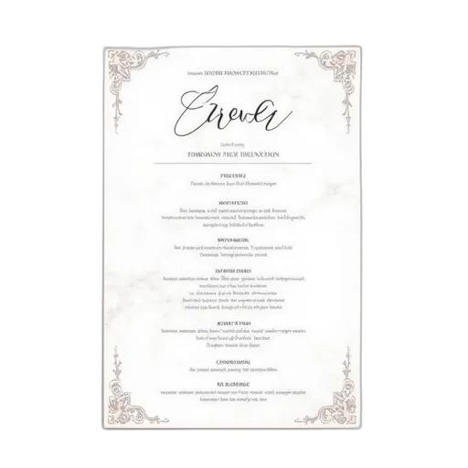 wedding, order, service, booklet transparent PNG cut-out