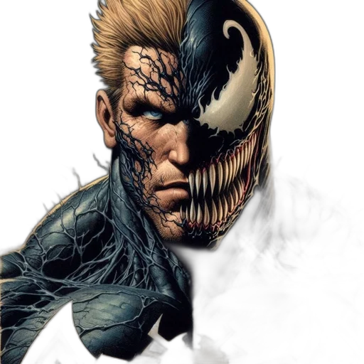mask, face, comic book art, concept art transparent PNG cut-out