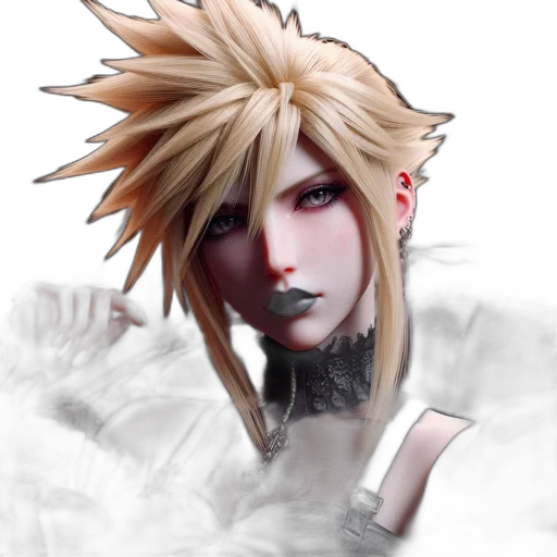 mask, face, dragon, hair transparent PNG cut-out
