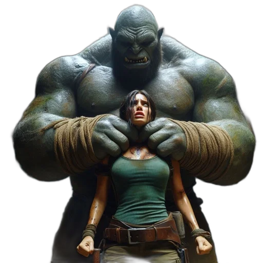 concept art, comic book art, fantasy art, 3d render transparent PNG cut-out