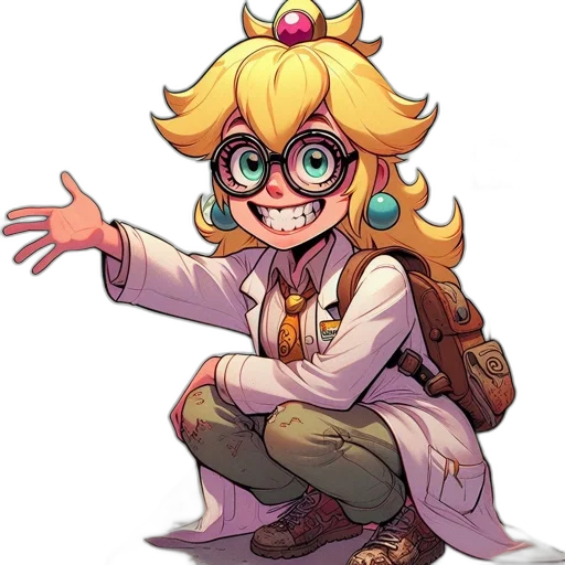 staff, crown, weapon, jacket transparent PNG cut-out