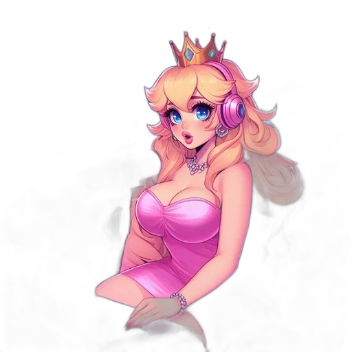crown, dress, creature, dragon transparent PNG cut-out