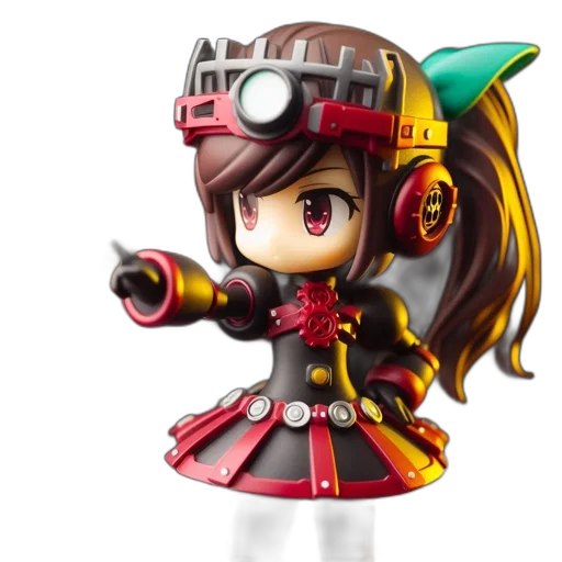 weapon, 3d render, concept art, anime transparent PNG cut-out