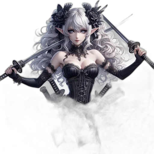 weapon, staff, sword, fantasy art transparent PNG cut-out