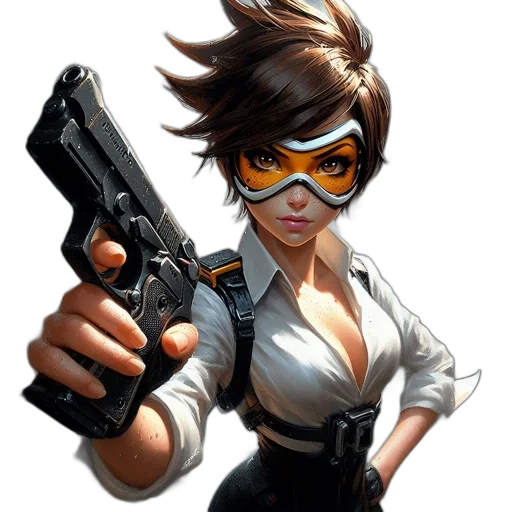 weapon, mask, comic book art, concept art transparent PNG cut-out