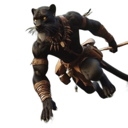 animal, creature, dragon, staff transparent PNG cut-out