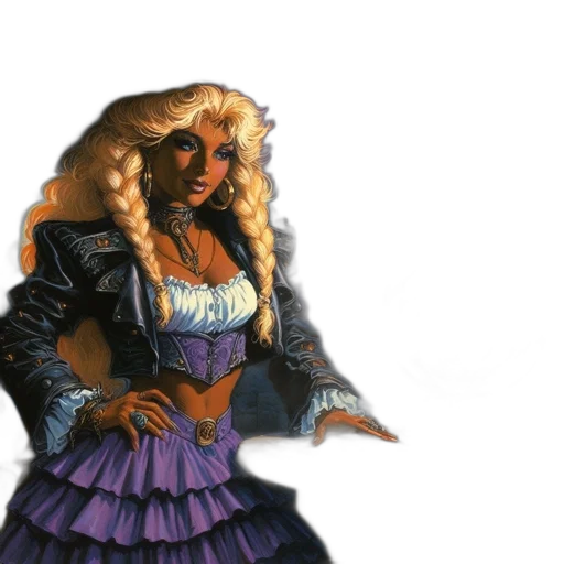 concept art, fantasy art, comic book art, photorealistic transparent PNG cut-out