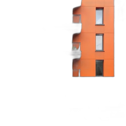 building, furniture, face, robot transparent PNG cut-out