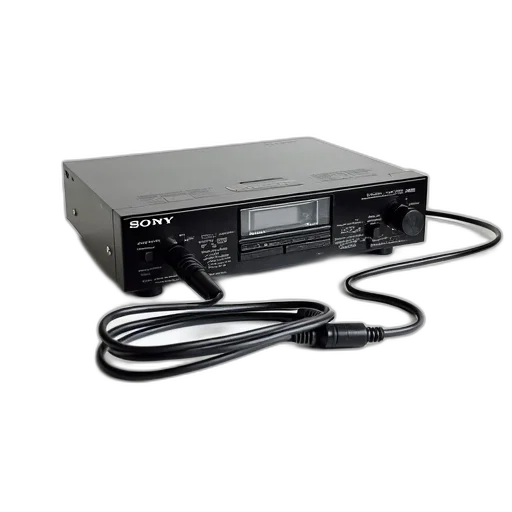 vintage, sony, stereo, cassette transparent PNG cut-out