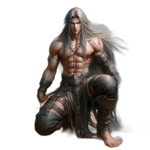 creature, hair, dragon, fantasy art transparent PNG cut-out