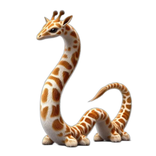 animal, creature, dragon, staff transparent PNG cut-out