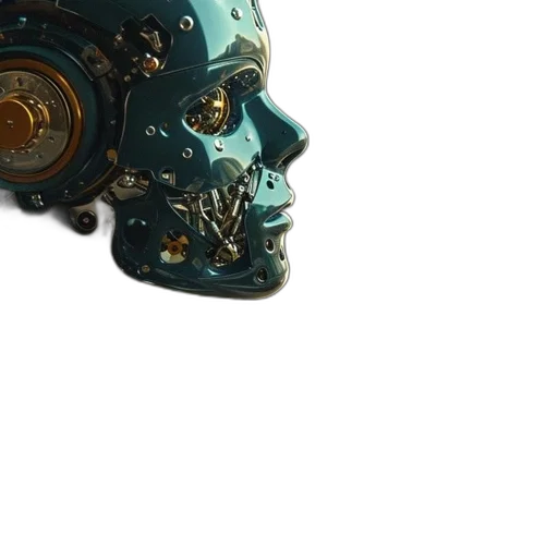 mask, robot, face, jewelry transparent PNG cut-out