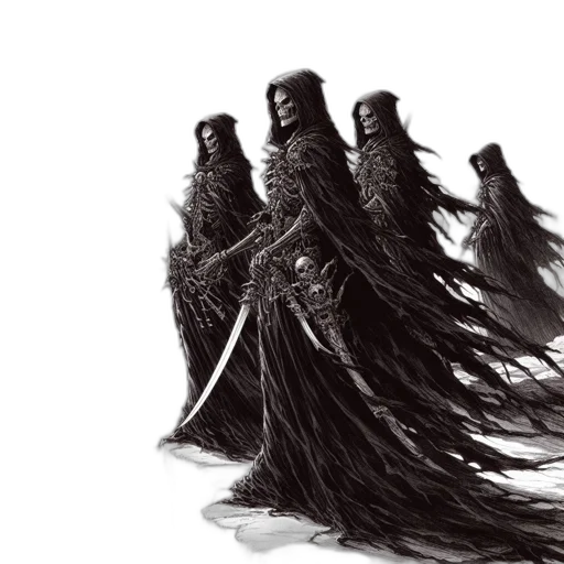 hair, crown, staff, creature transparent PNG cut-out