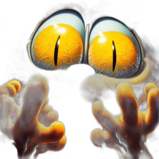 mask, face, creature, shoes transparent PNG cut-out