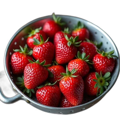 food, crown, photorealistic, colander transparent PNG cut-out