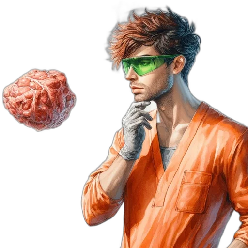 jacket, concept art, cyberpunk, photorealistic transparent PNG cut-out