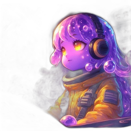 robot, mask, staff, creature transparent PNG cut-out