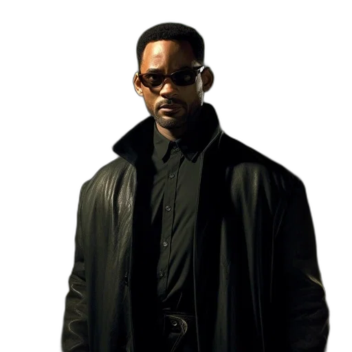 jacket, staff, face, concept art transparent PNG cut-out