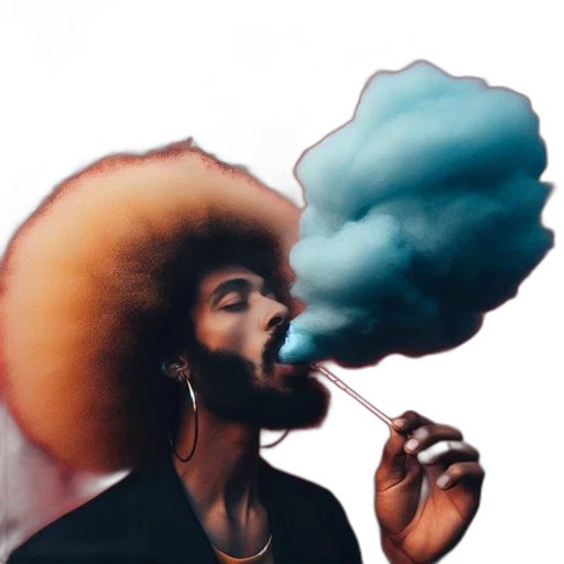 hat, face, staff, hair transparent PNG cut-out