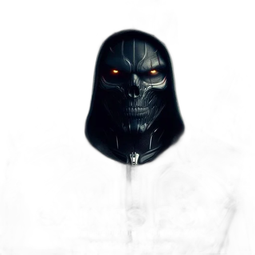 mask, face, robot, creature transparent PNG cut-out