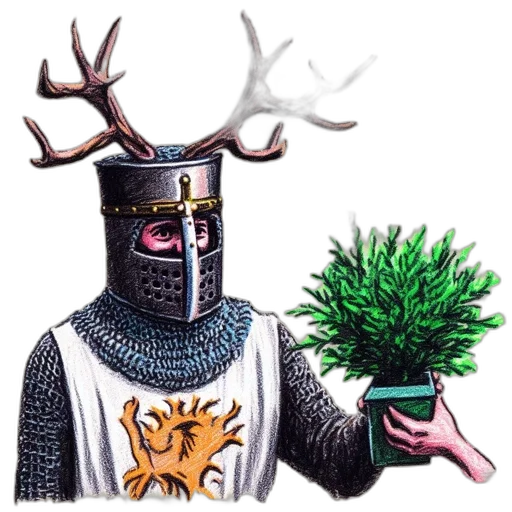 crown, staff, mask, animal transparent PNG cut-out