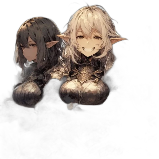 mask, dragon, staff, creature transparent PNG cut-out