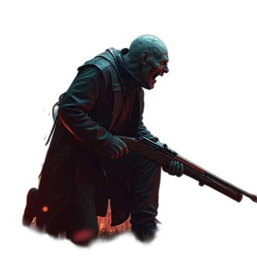 weapon, jacket, staff, sword transparent PNG cut-out