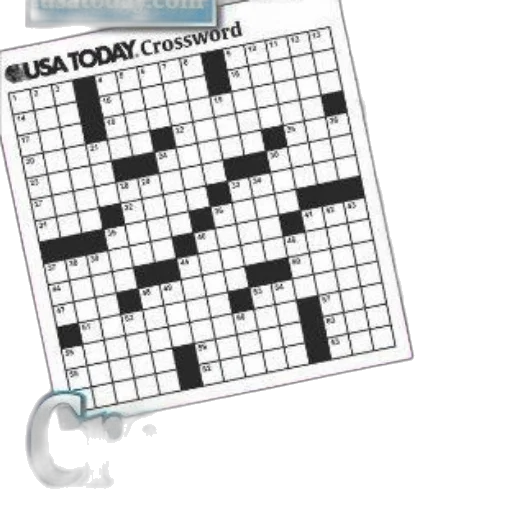usa, today, crossword, puzzle transparent PNG cut-out