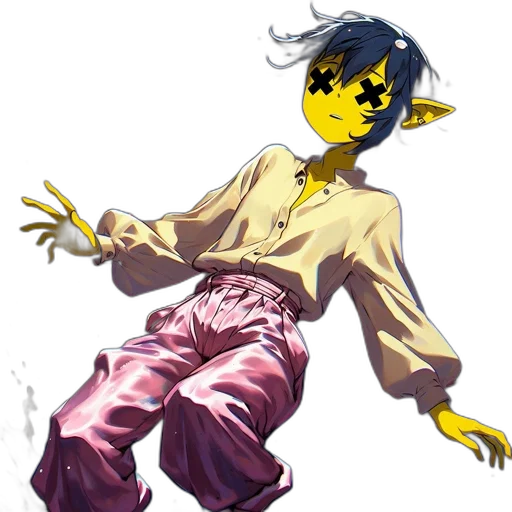mask, creature, staff, concept art transparent PNG cut-out
