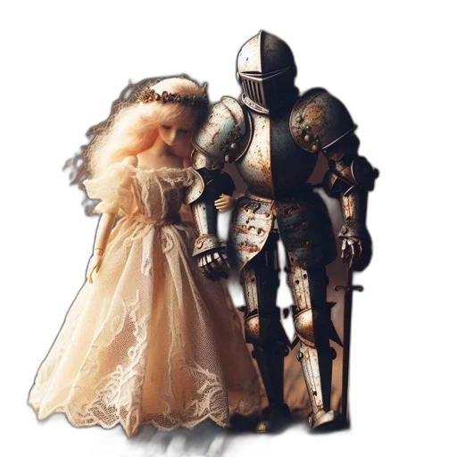 dress, sword, crown, weapon transparent PNG cut-out