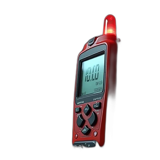 staff, 3d render, anemometer, professional transparent PNG cut-out