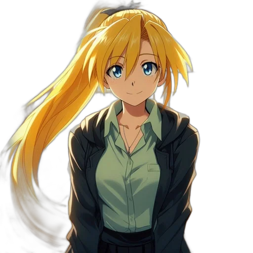 staff, jacket, dress, face transparent PNG cut-out
