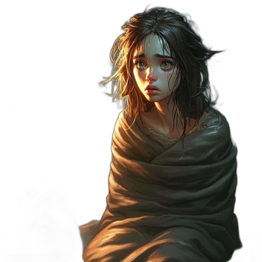 face, creature, dress, mask transparent PNG cut-out