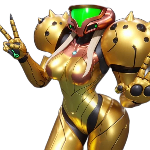 robot, weapon, concept art, 3d render transparent PNG cut-out