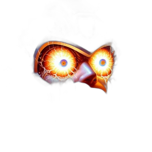 creature, mask, animal, dragon transparent PNG cut-out