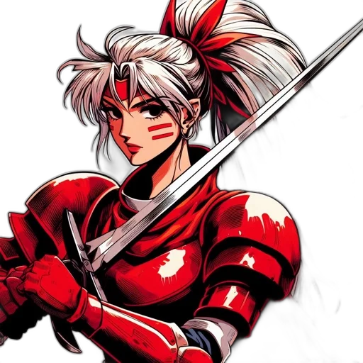 sword, weapon, staff, anime transparent PNG cut-out