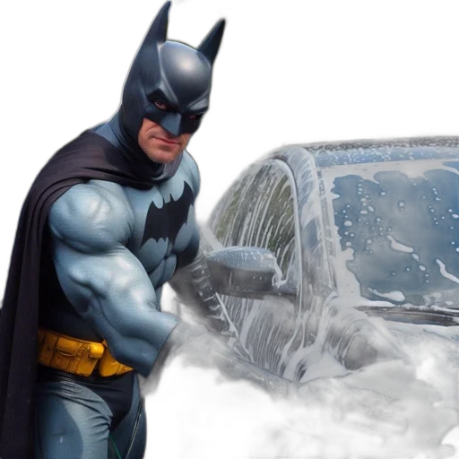 car, concept art, comic book art, photorealistic transparent PNG cut-out