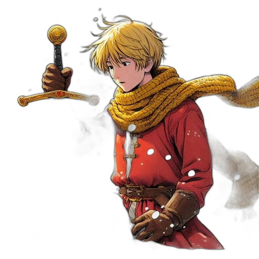 sword, staff, weapon, dragon transparent PNG cut-out