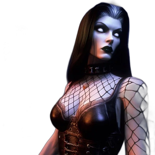 dress, comic book art, concept art, 3d render transparent PNG cut-out