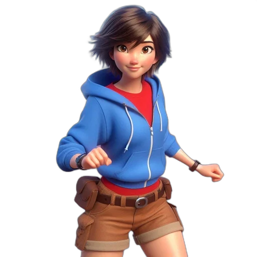 jacket, staff, weapon, face transparent PNG cut-out