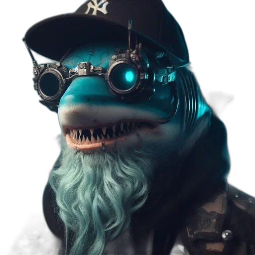 creature, mask, dragon, robot transparent PNG cut-out