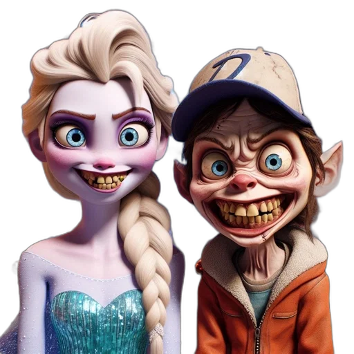 concept art, 3d render, cartoon, photorealistic transparent PNG cut-out