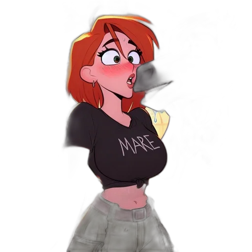 jacket, dress, staff, cartoon transparent PNG cut-out