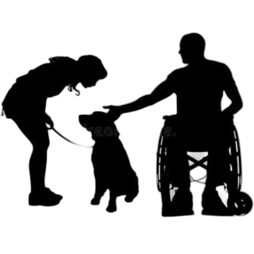 staff, concept art, silhouette, woman transparent PNG cut-out