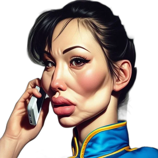 face, staff, comic book art, concept art transparent PNG cut-out