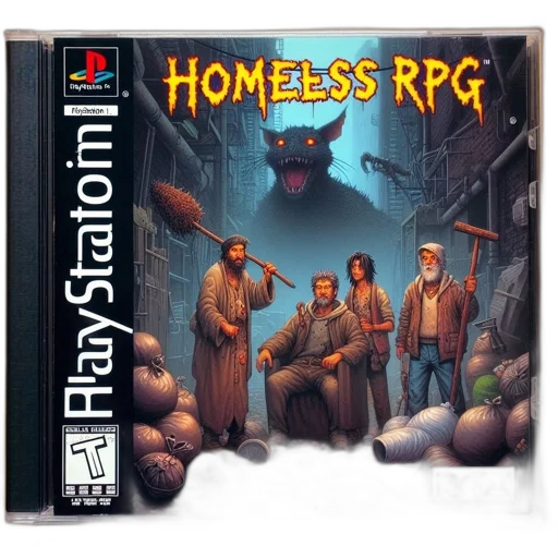concept art, pixel art, homeless, rpg transparent PNG cut-out
