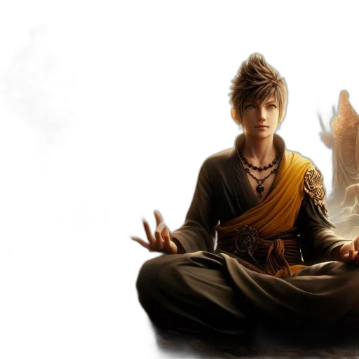 fantasy art, concept art, photorealistic, 3d render transparent PNG cut-out
