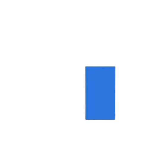 robot, pixel art, blue, monochrome transparent PNG cut-out